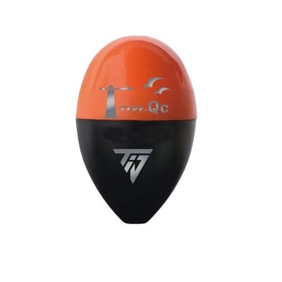 釣研 ウキ T.I.D タイプ-Qc オレンジ 0号ー1号