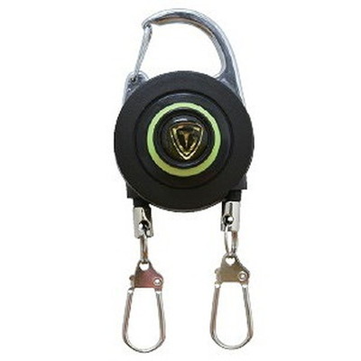 釣研 ダブルフックオンリール TDH191 ハイグレード ブラック