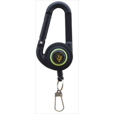 釣研 カラビナフックオンリールTKH211 2.5号 ハイグレード ブラック