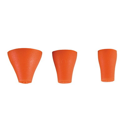 釣研　潮受ウキゴム　Ｍ オレンジ