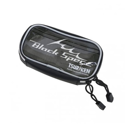 釣研 タックルバッグ BSクリアポーチ S ブラック