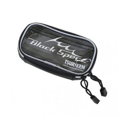 釣研 タックルバッグ BSクリアポーチ M ブラック