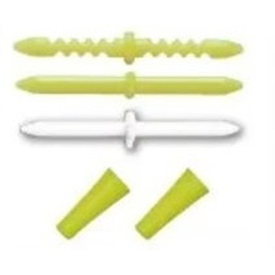 釣研 ウキ フカセからまん棒ダブルロング アソート イエロー