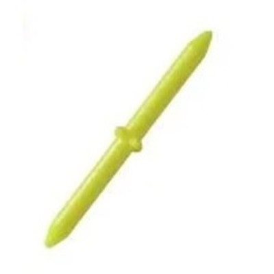 釣研 ウキ 徳用フカセからまん棒ダブルロング イエロー