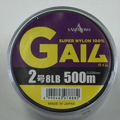山豊テグス GAIム 500m イエロー 2号 ボビン糸