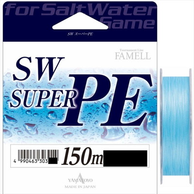 ヤマトヨテグス New SW Super PE ブルー150m 2号