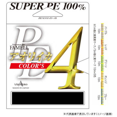 山豊テグス PEライン アオリPECORORS4 150m 0.6号