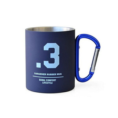 アントレックス キャンプ用品 bcl(ビーシーエル)カラビナマグ ラバー ネイビー/ブルー