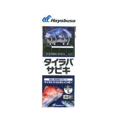ハヤブサ 仕掛け SS460 タイラバサビキ ツイストスキンケイムラレインボー 2×2 L