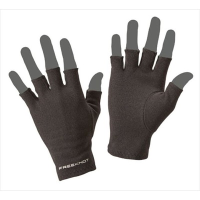 フリーノット 防寒手袋 Y4609 レイヤーテック インナーグローブ 5本カット ブラック LL