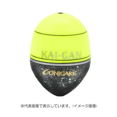 ハヤブサ ウキ 鬼掛ふかせウキKAI GAN-w B 14 イエロー