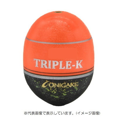 ハヤブサ ウキ 鬼掛ふかせウキTRIPLE-K 0 16 オレンジ