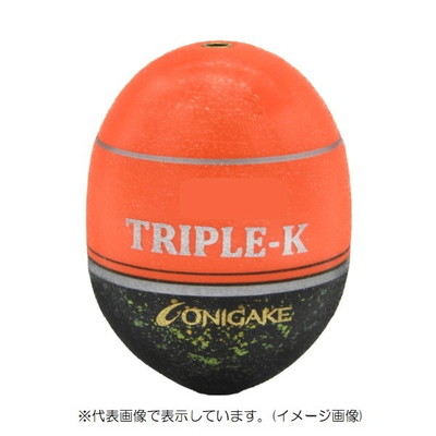 ハヤブサ ウキ 鬼掛ふかせウキTRIPLE-K B 16 オレンジ