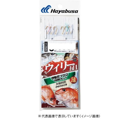 ハヤブサ　ＳＮ１７１　海戦ウィリー五目伊勢尼フロロ３×２　５－２ 仕掛け