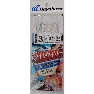 ハヤブサ　SN173 海戦 ライトウィリー五目フロロ2×2 3-3