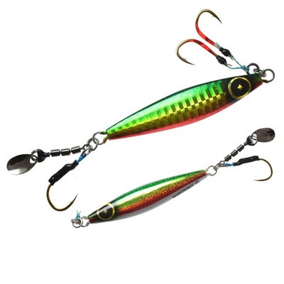 ハヤブサ（ＦＩＮＡ） FS432 ジャックアイ マキノミー 40g ケイムラアカミドキンブルーグローベリー