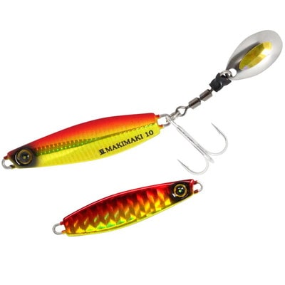 ハヤブサ（ＦＩＮＡ） FS434 ジャックアイ 豆マキマキ 5g ケイムラアカキン