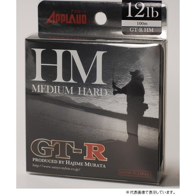 サンヨ-ナイロン GT-R HM 100m 12LB ナチュラルクリアー ライン