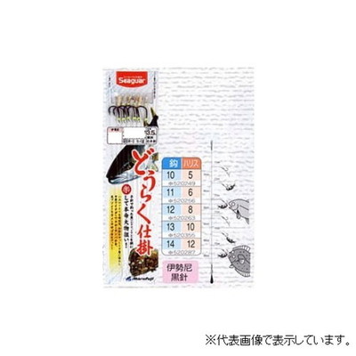 マルフジ SDR-2 ドウラク仕掛サバ皮12 6本 仕掛け