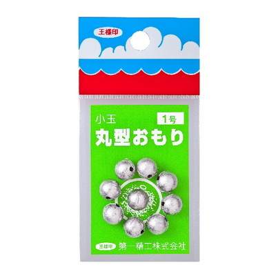 第一精工 丸型オモリ 1号
