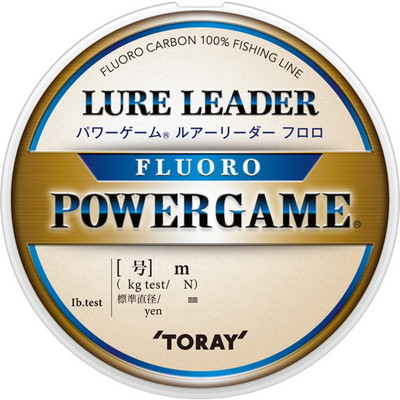 東レ パワーゲーム ルアーリーダーフロロ 40lb/12 リーダー