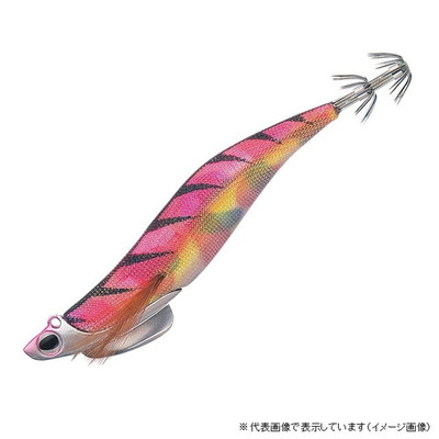 バレーヒル　スクイッドシーカー　３５　ミディアムヘビー　３５ｇ　ＭＨ＃２９　ピンク／杉／虹 エギ