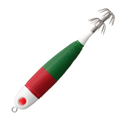 バレーヒル スッテ スクイッドシーカー メタリン ライトII HD 20号 #17 GL/レッド/グリーン(ブルー夜光)