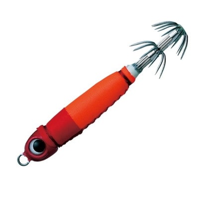 バレーヒル スッテ スクイッドシーカーメタリン 25号 #10 レッド/オレンジ