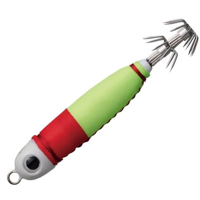 バレーヒル スッテ スクイッドシーカーメタリン 25号 #14 レッド/イエロー