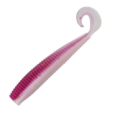 バレーヒル ワーム ベイドライブ ダートカーリー 4インチ #H02 パープルバックケイムラ