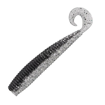 バレーヒル ワーム ベイドライブ ダートカーリー 4インチ #H03 カタクチシルバー