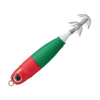 バレーヒル スッテ スクイッドシーカーメタリンハイブリッド 20号 #02 レッド/グリーン(グリーン夜光)