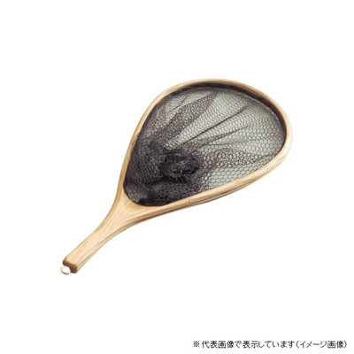 バレーヒル オリジナル・ランディングネット (ラバーコーティング) M ブラック