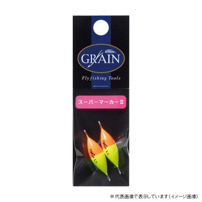 バレーヒル　スーパーマーカーＩＩ　ＬＬ　コンビ（オレンジ／チャート） フライ用品