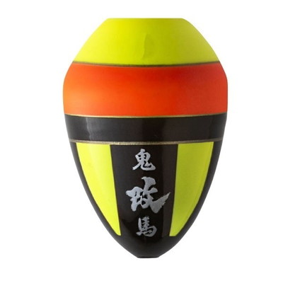 釣武者 ウキ 鬼馬ウキ 改 0 イエロー/オレンジ