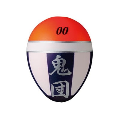 釣武者 鬼団(オニドン) オレンジ/ホワイト 0 ウキ