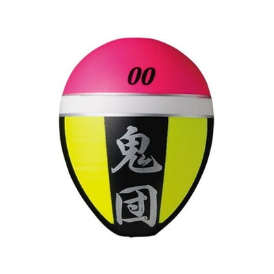 釣武者　鬼団（オニドン） ピンク/イエロー　3B ウキ