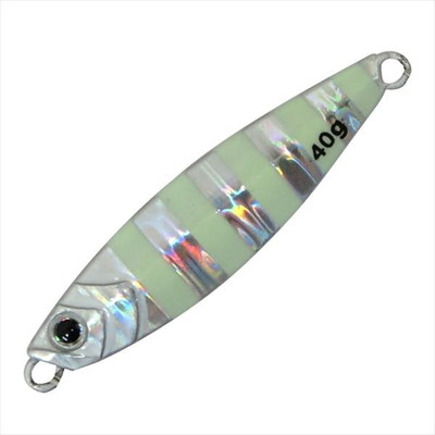 ベーシックギア メタルジグ　BG時合ジグブレード 40g #09 シルバーゼブラ