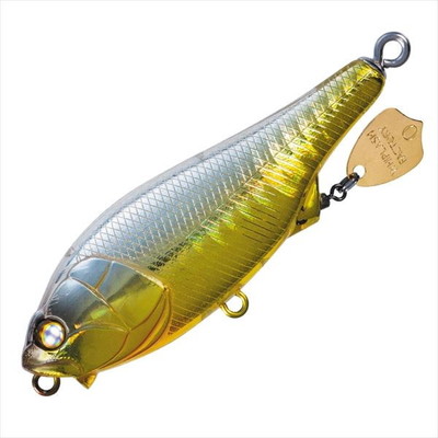 ウィップラッシュファクトリー シーバスルアー フラッタリンワイアSW 75 FS12RHG ゴールドベリー・シャイナー