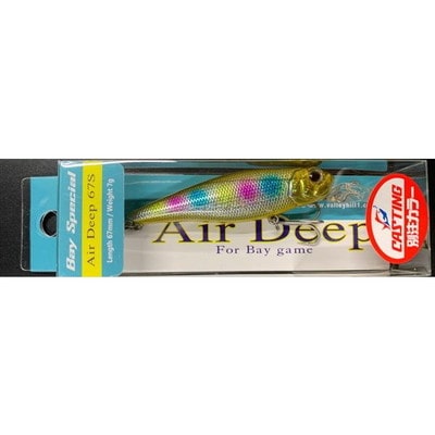 邪道 VH エアディープ67S お江戸ゴールド シーバスルアー