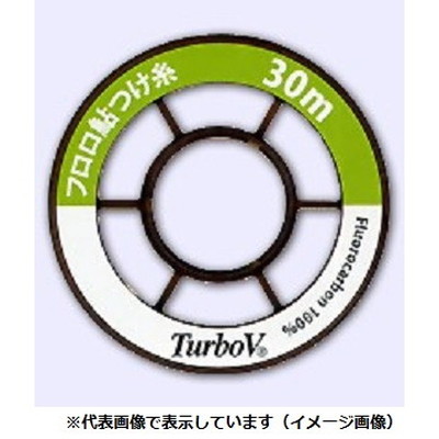フジノライン A-77 ターボV フロロ鮎 つけ糸 30m 0.3号 クリアー