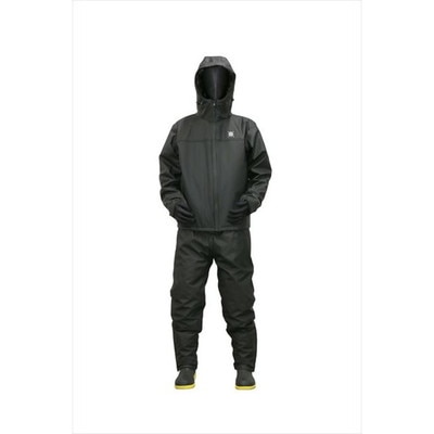 クロスファクター 防寒服アウター WBA2305 防水防寒ウィンター PUゲームスーツ上下セット ブラック L