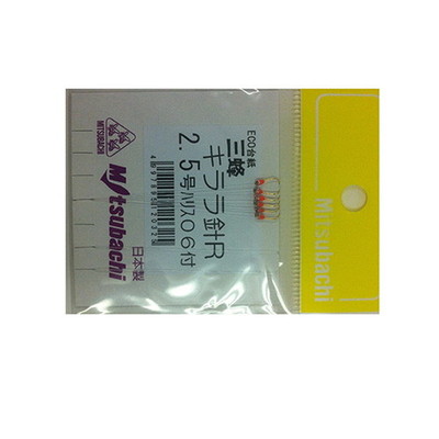 三蜂ツリ針ナガオ 仕掛け キララ針R 2.5号