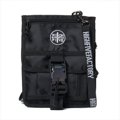 ハイファイブファクトリー タックルバッグ H/F マルチショルダーバッグ/ブラック