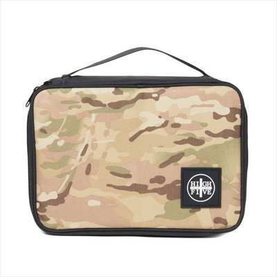 ハイファイブファクトリー タックルバッグ H/F マルチケース M/カモ