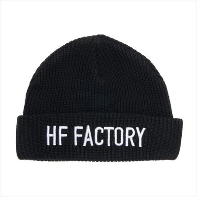 ハイファイブファクトリー Logo Knit Cap/BLACK/F