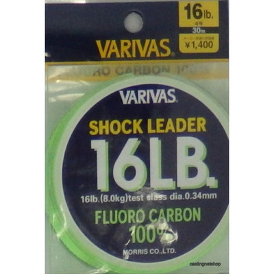 モーリス　［ＶＡＲＩＶＡＳ］ショックリーダー　１６ＬＢ（４号）［フロロカーボン］　１６ＬＢ（４号）