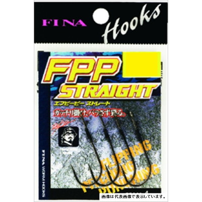 ハヤブサ エフピーピー ストレート FPP STRAIGHT 5/0 ワームフック