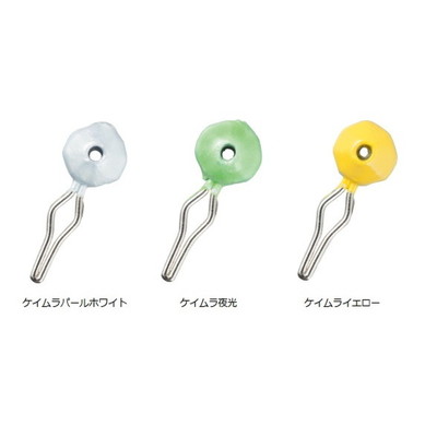 ダイワ 快適ウェイトフックビーズK ケイムラパールホワイト サルカン