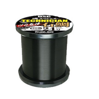 サンライン 磯スペシャル テクニシャン石鯛口白 鬼憧 クチジロブラック 300m #20